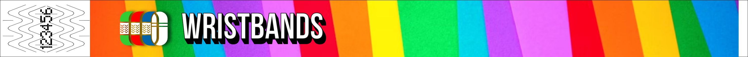 Diseño con bloques de colores del arcoíris