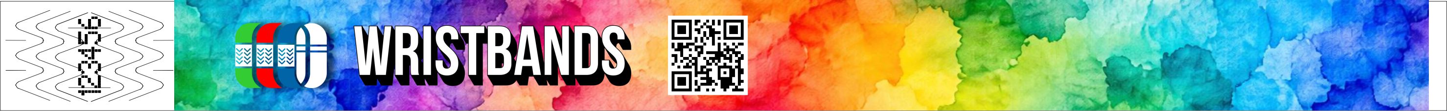 Diseño de acuarela con código QR