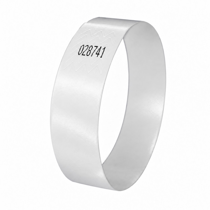 Pulseras identificacion Laser printable brillantes
