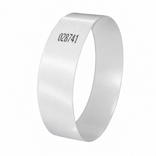 Pulseras identificacion Laser printable brillantes