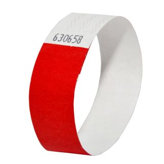 Pulseras identificacion TYVEK 1"